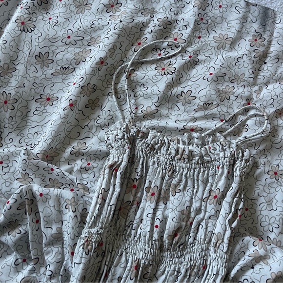 REVOLVE S/W/F Ruffled Bodice Floral Maxi Dress Size M - Picture 9 of 9